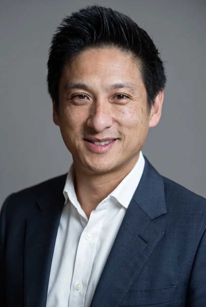 AI-generated portrait of Jason Yat-sen Li, keynote speaker
