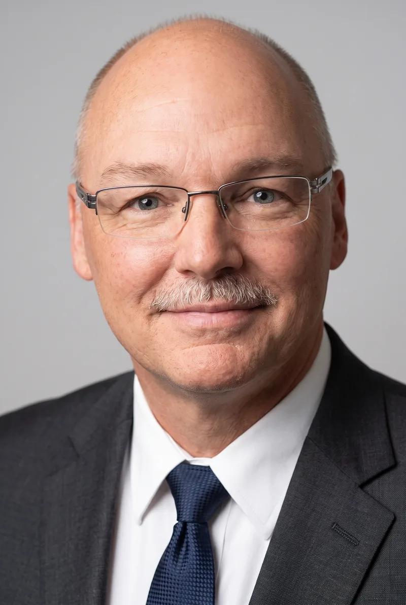 AI-generated portrait of Jeff DeGraff, keynote speaker