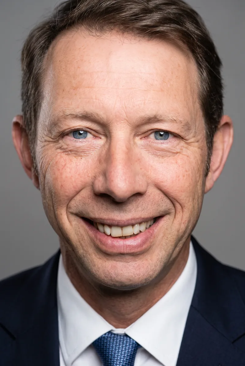 AI-generated portrait of Jerry Coleby-Williams, keynote speaker
