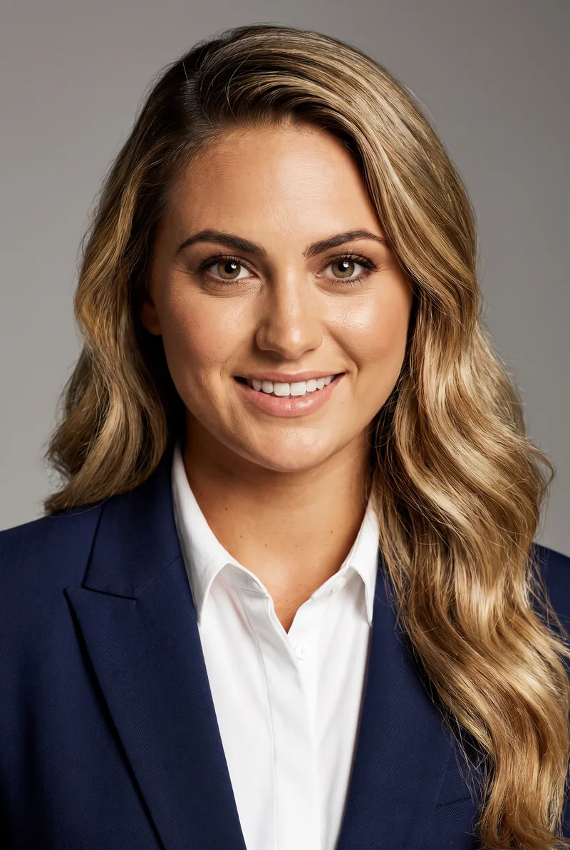 AI-generated portrait of Jesinta Campbell, keynote speaker