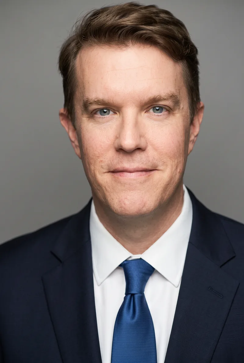 AI-generated portrait of Jesse Hirsh, keynote speaker