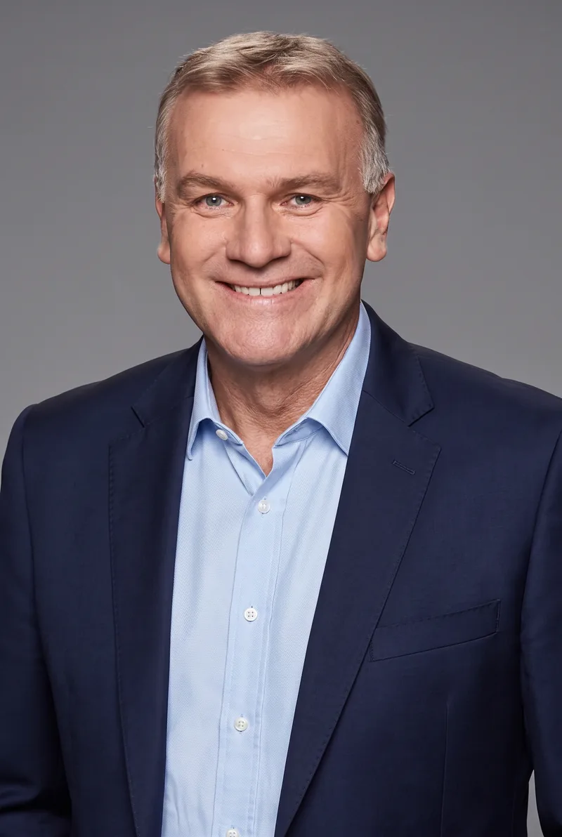 AI-generated portrait of Jim Wilson, keynote speaker