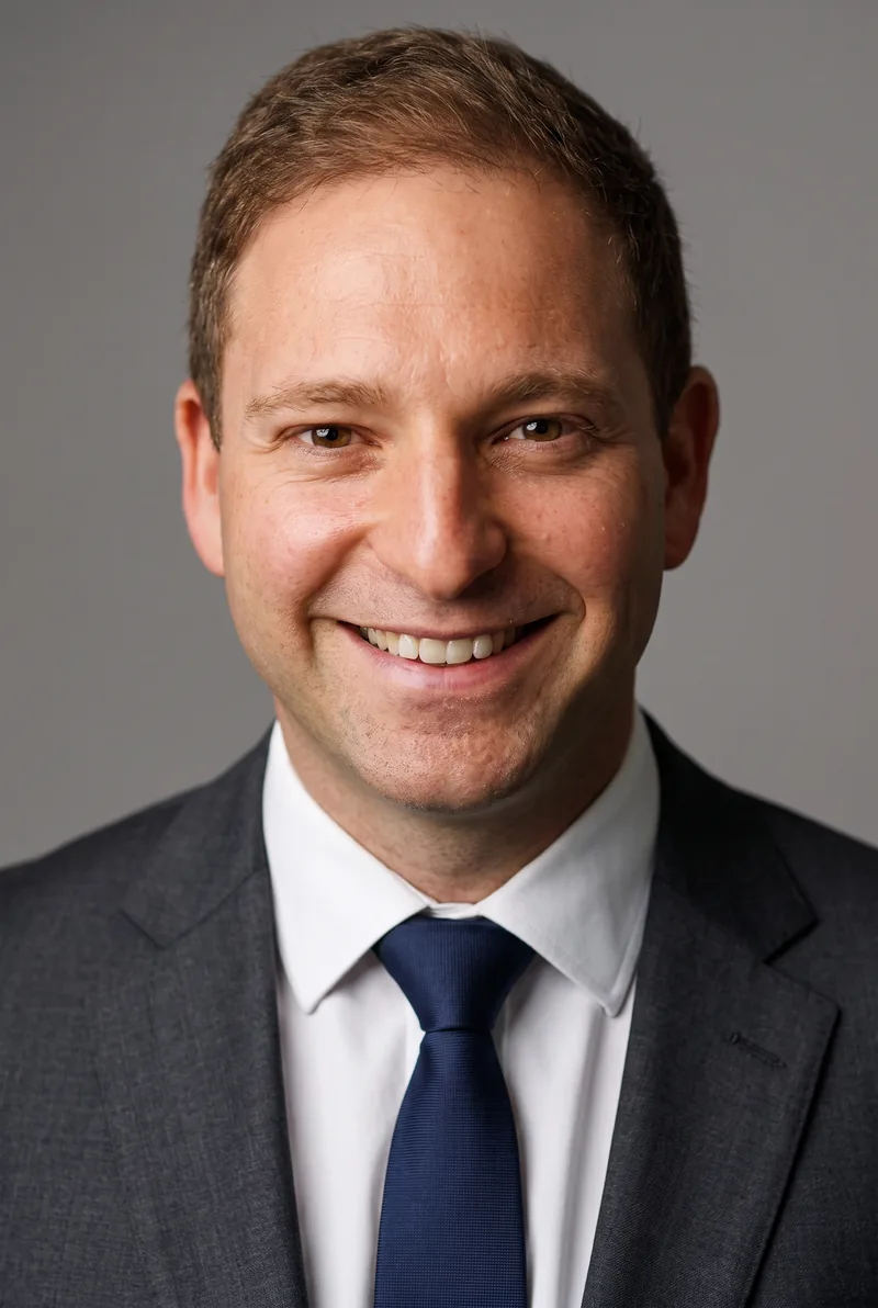 AI-generated portrait of Joel Feren, keynote speaker