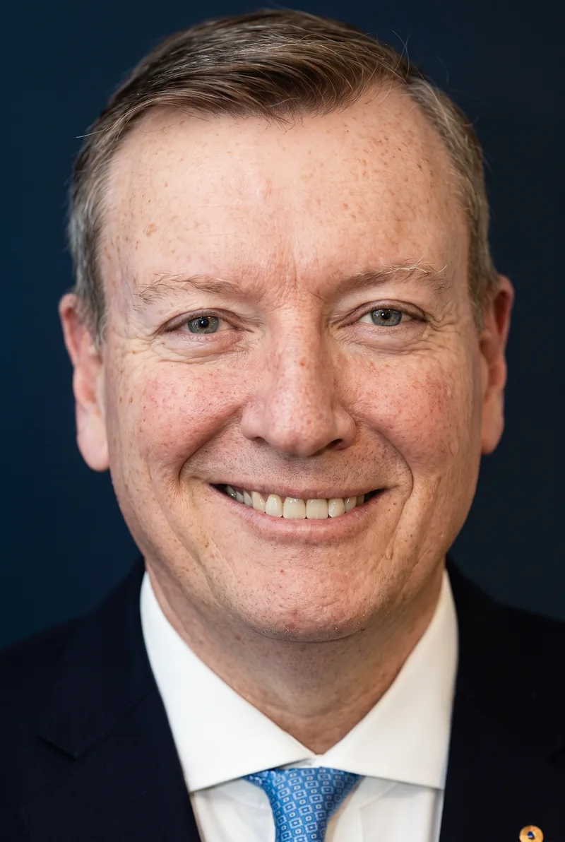 AI-generated portrait of John Brogden AM, keynote speaker