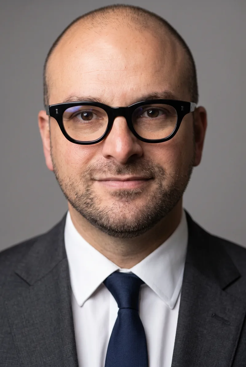 AI-generated portrait of John Pabon, keynote speaker