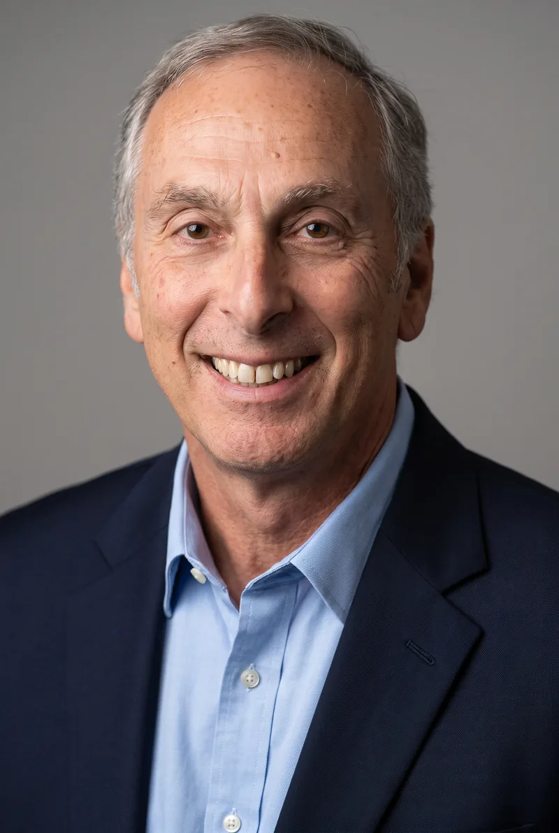 AI-generated portrait of John Rothfield, keynote speaker