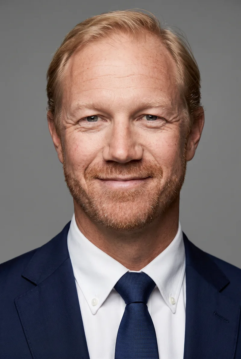 AI-generated portrait of Jonas Kjellberg, keynote speaker