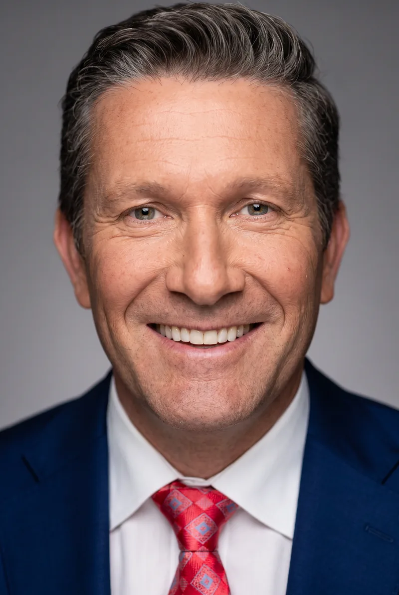 AI-generated portrait of Jonathan ‘Jono’ Uptin, keynote speaker