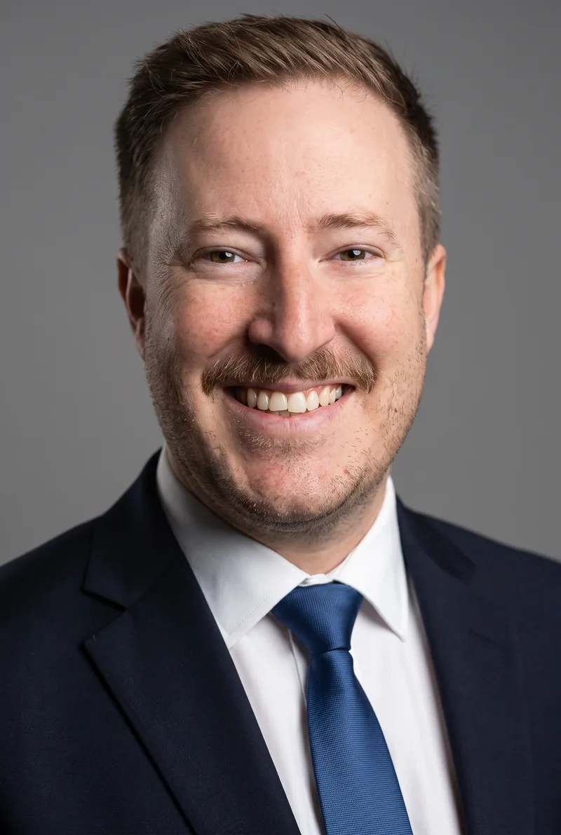AI-generated portrait of Jonno White, keynote speaker