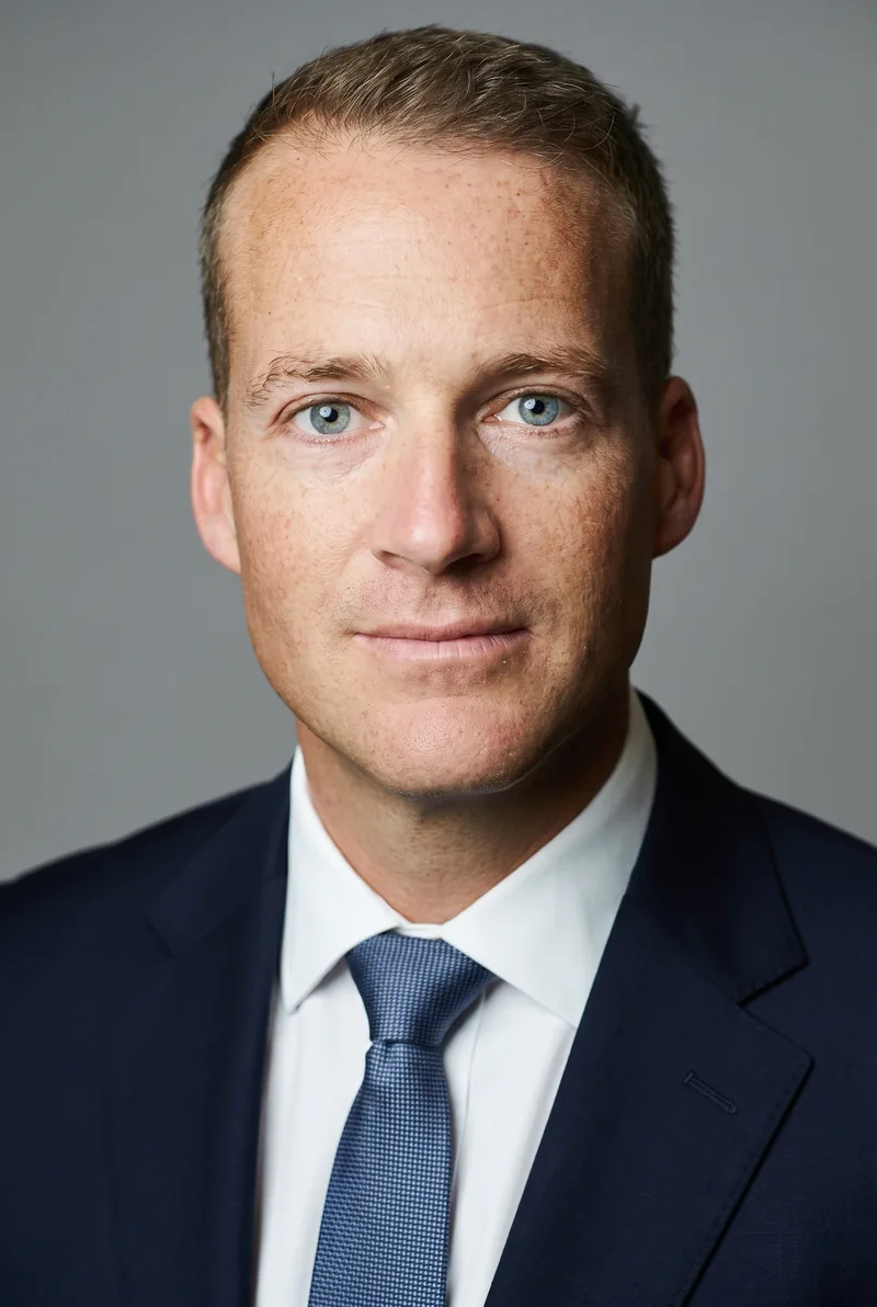 AI-generated portrait of Jules Lund, keynote speaker