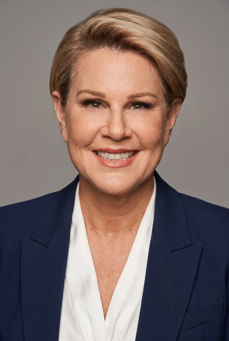 AI-generated portrait of Julia Morris, keynote speaker