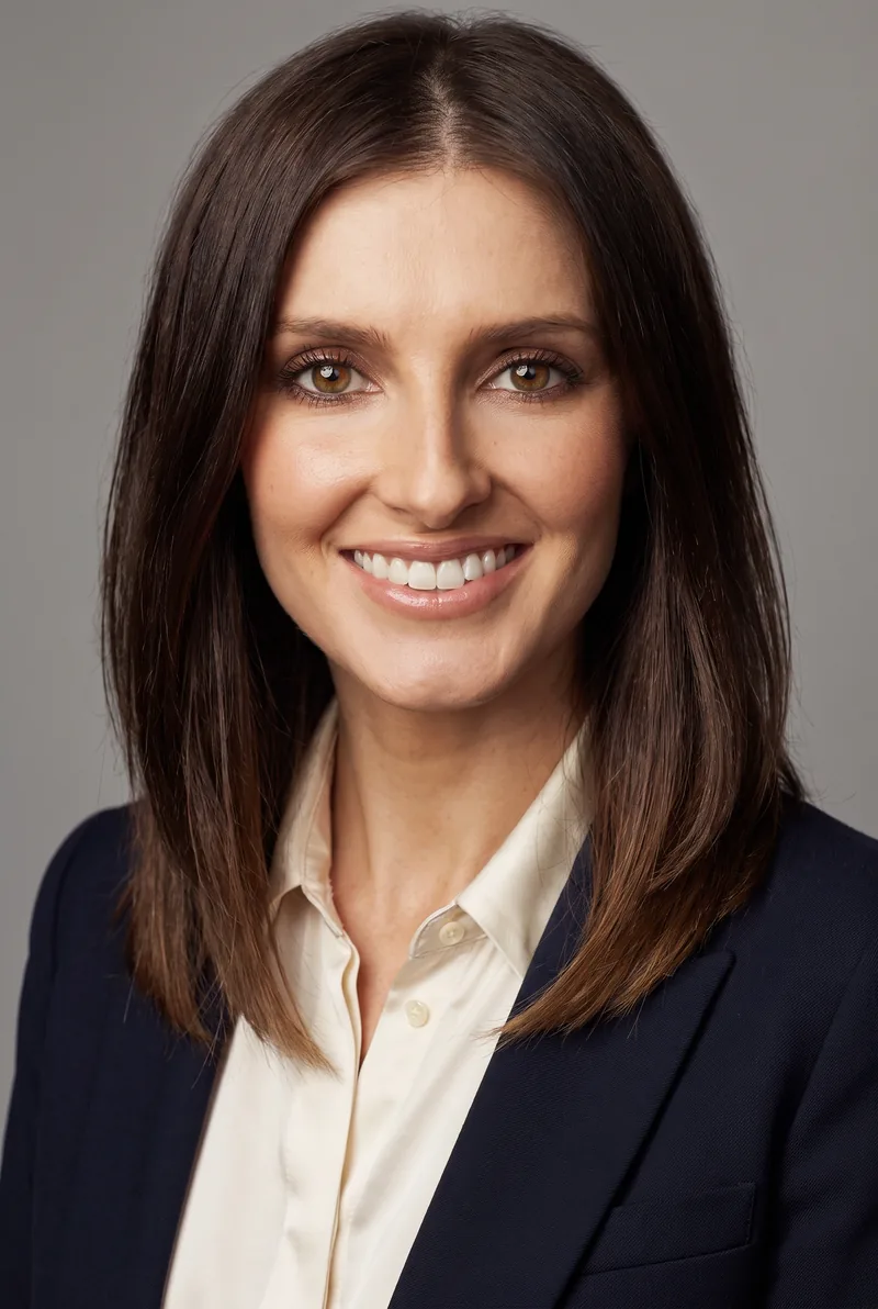 AI-generated portrait of Kate Waterhouse, keynote speaker