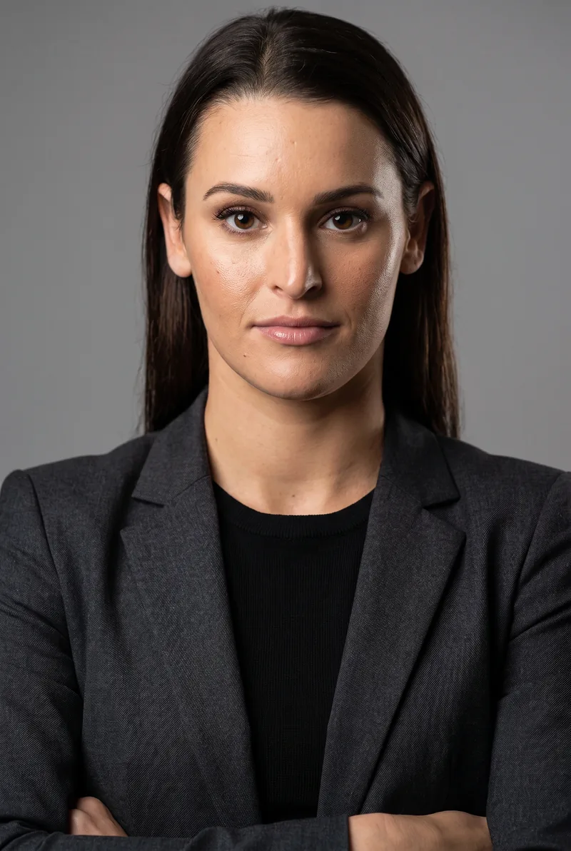 AI-generated portrait of Kaylee McKeown, keynote speaker