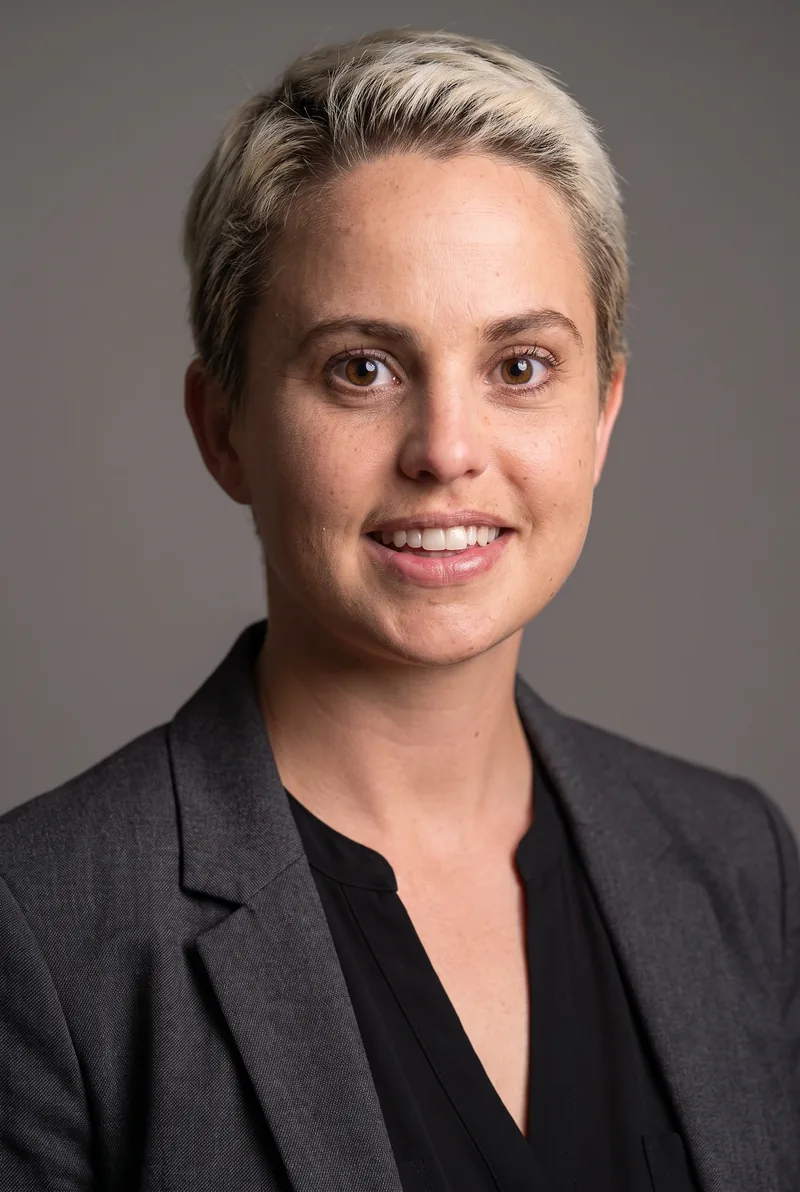 AI-generated portrait of Kaylene Langford, keynote speaker