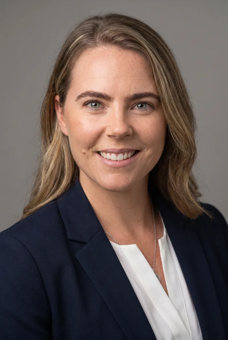 AI-generated portrait of Kendall Whyte, keynote speaker