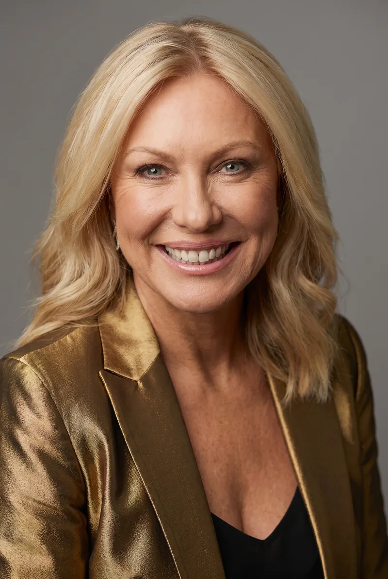 AI-generated portrait of Kerri-Anne Kennerley, keynote speaker