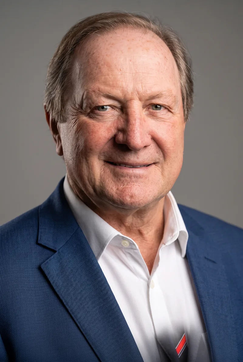 AI-generated portrait of Kevin Sheedy AO, keynote speaker