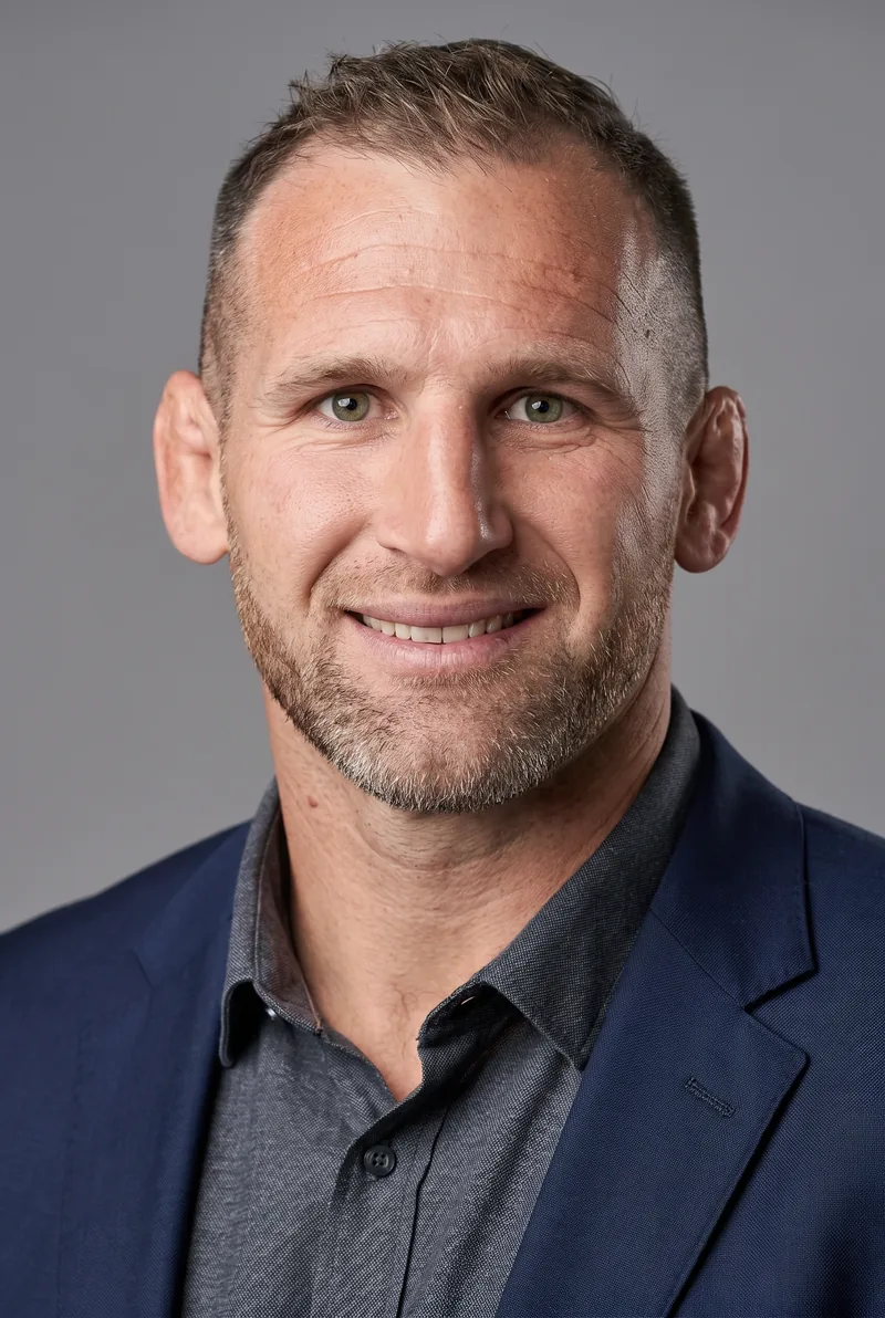 AI-generated portrait of Kieran Read, keynote speaker