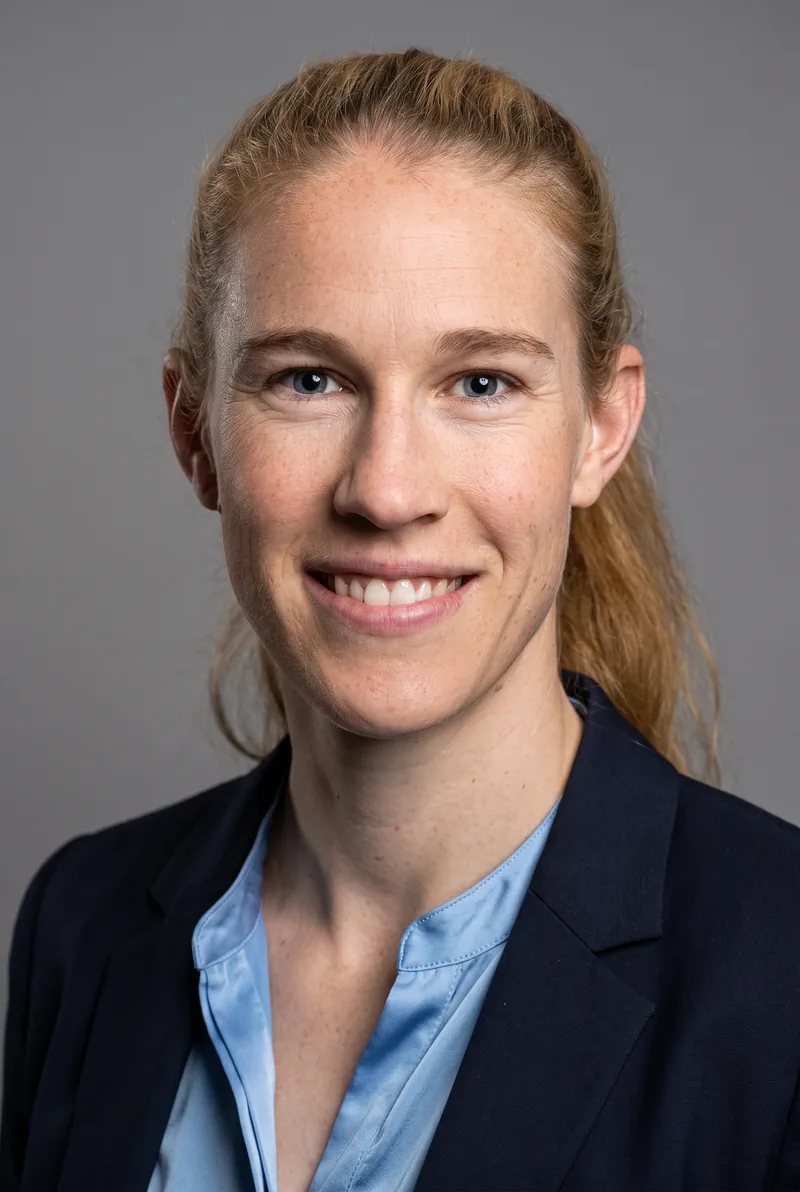 AI-generated portrait of Kim Brennan AM, keynote speaker
