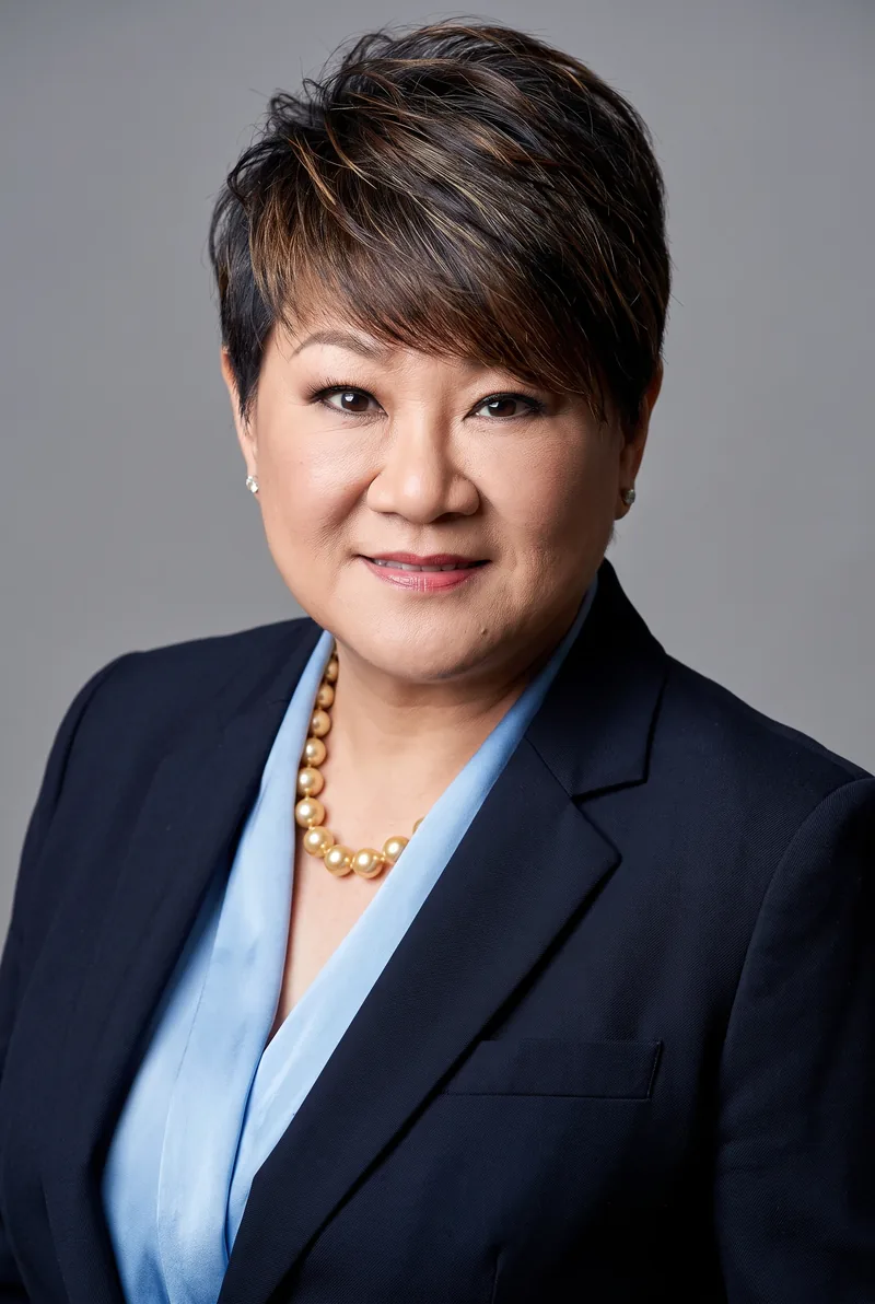 AI-generated portrait of Kim Underhill, keynote speaker