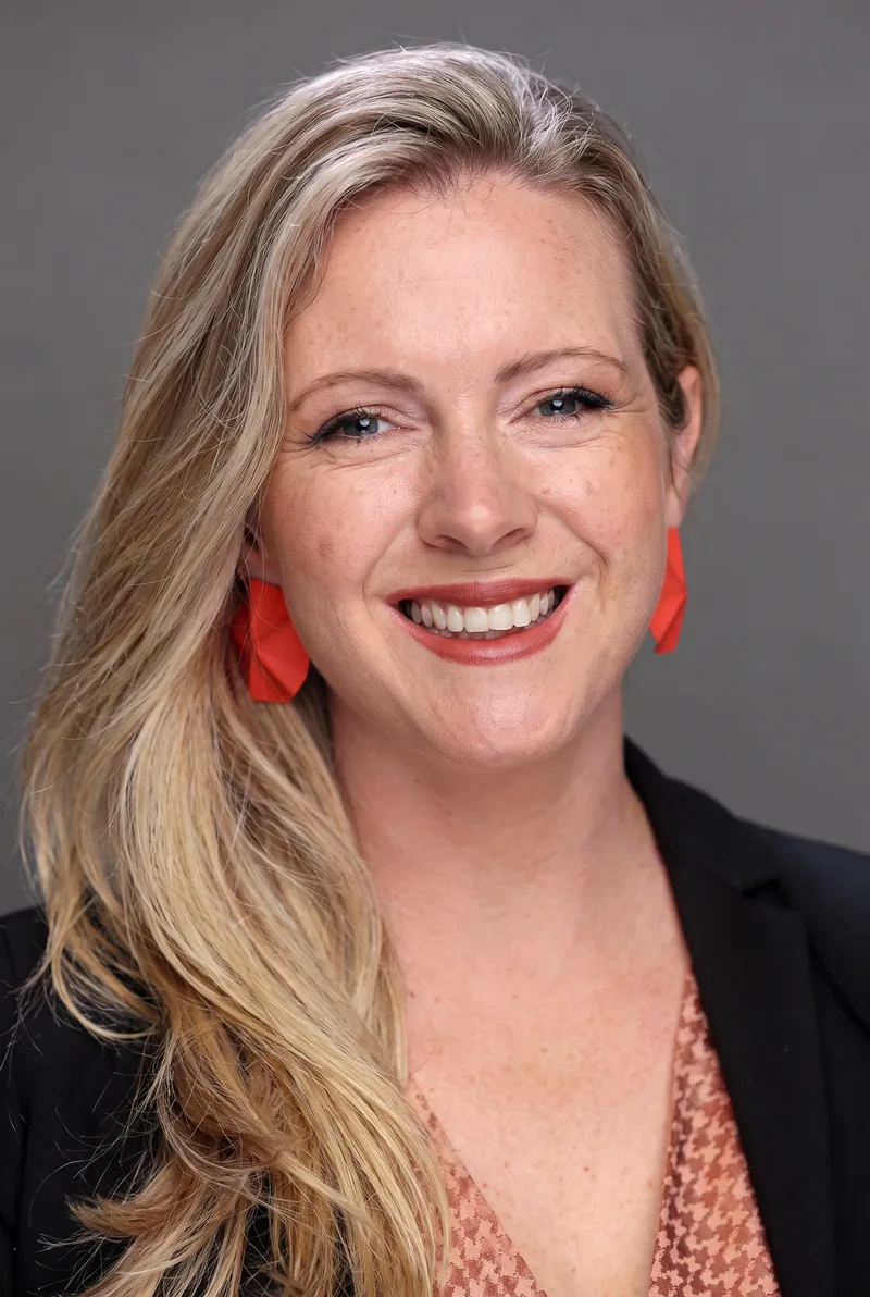 AI-generated portrait of Kirryn Zerna, keynote speaker