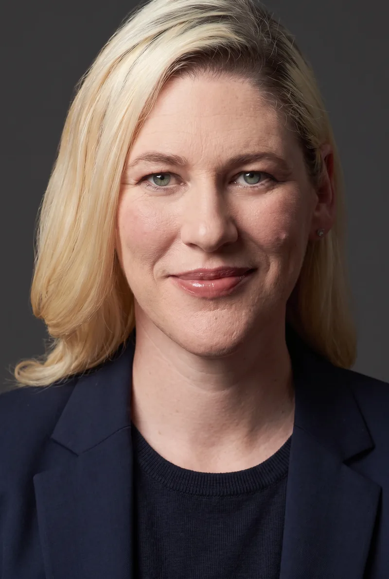 AI-generated portrait of Lauren Jackson AO OLY, keynote speaker