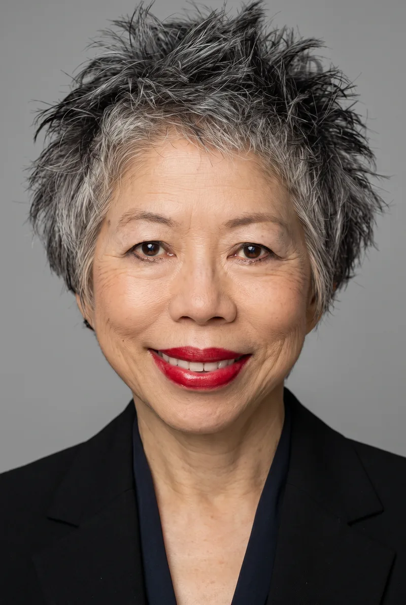 AI-generated portrait of Lee Lin Chin, keynote speaker
