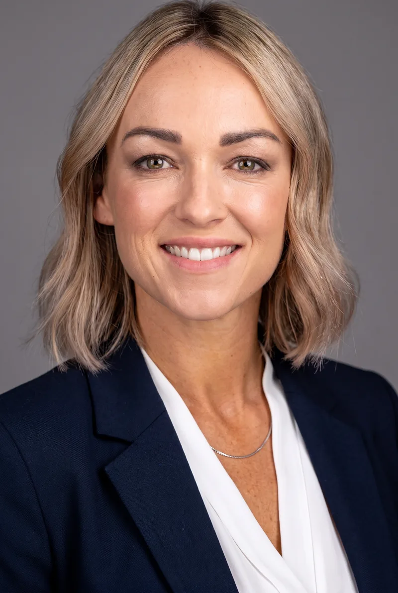 AI-generated portrait of Lisa Burling, keynote speaker