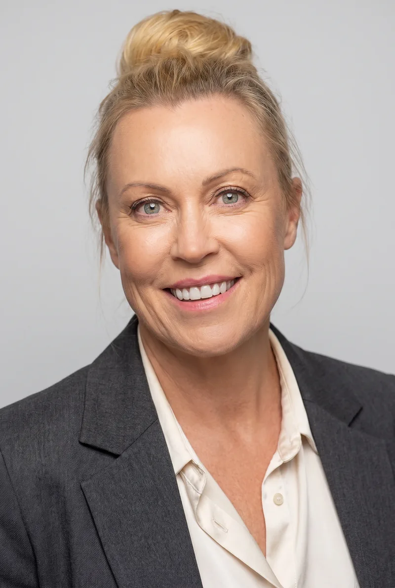 AI-generated portrait of Lisa Curry AO, keynote speaker