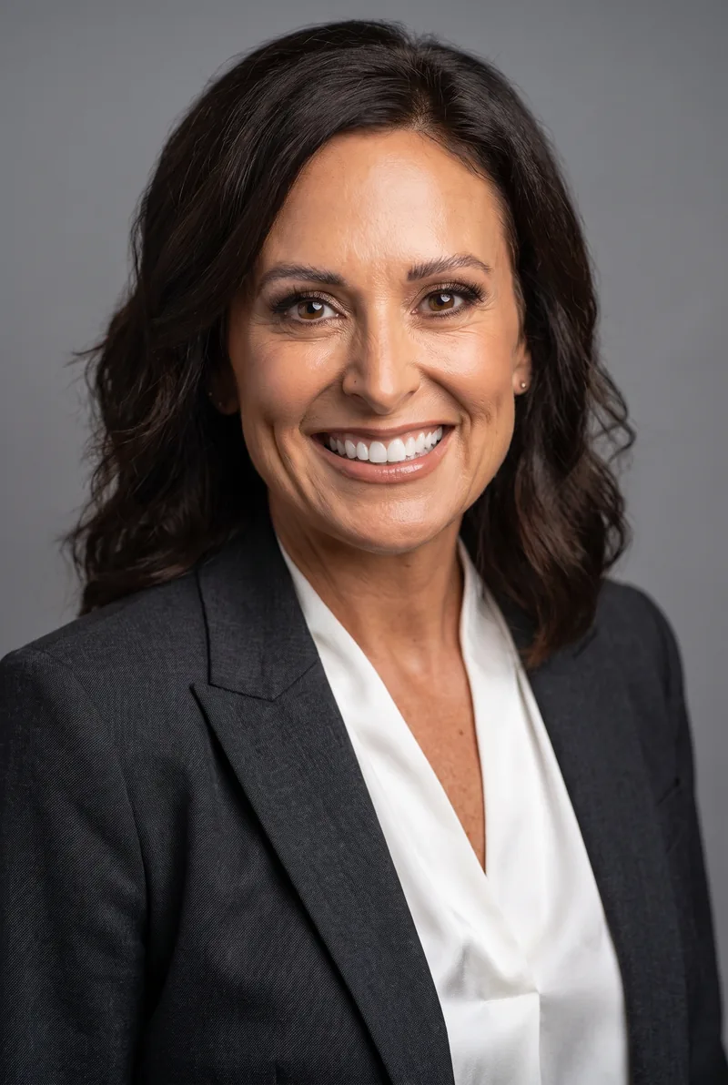 AI-generated portrait of Lisa Jones, keynote speaker