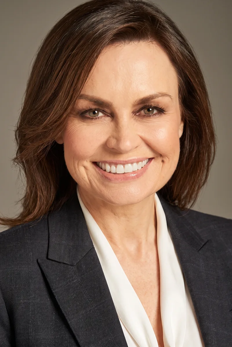 AI-generated portrait of Lisa Wilkinson AM, keynote speaker