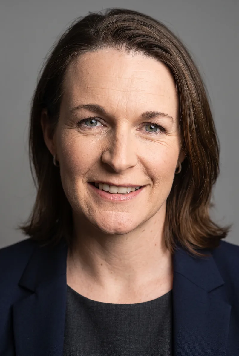 AI-generated portrait of Louise Yaxley, keynote speaker