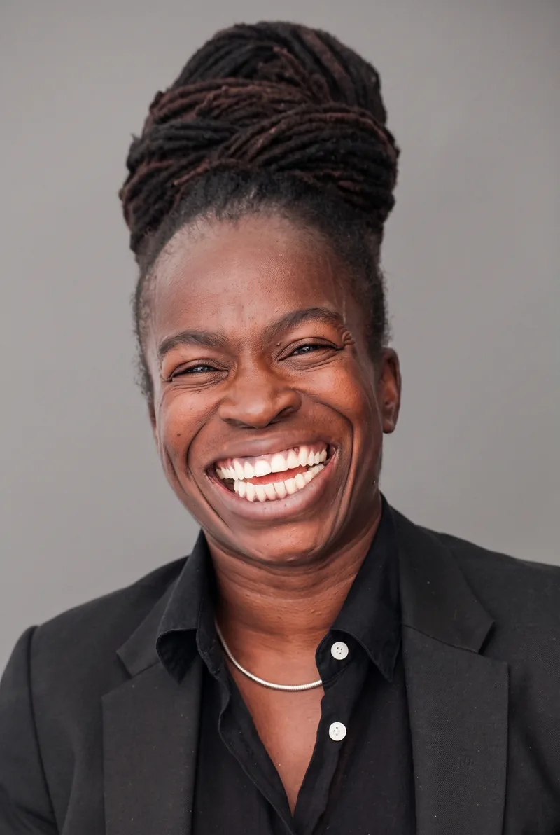 AI-generated portrait of Luli Adeyemo, keynote speaker