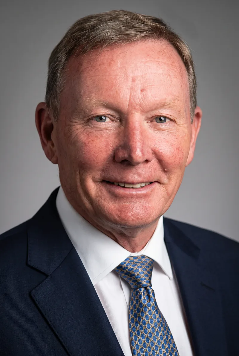 AI-generated portrait of Major General Paul Symon AO (Retd), keynote speaker