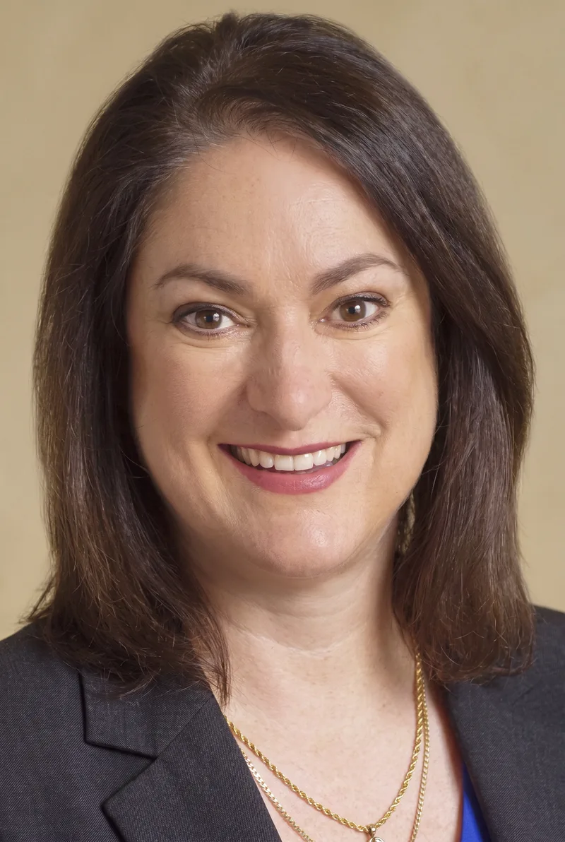 AI-generated portrait of Maree Davenport, keynote speaker