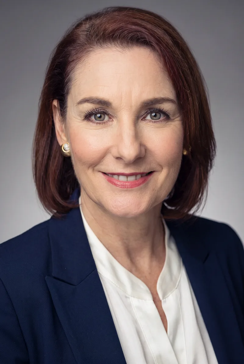 AI-generated portrait of Marianna Pascal, keynote speaker