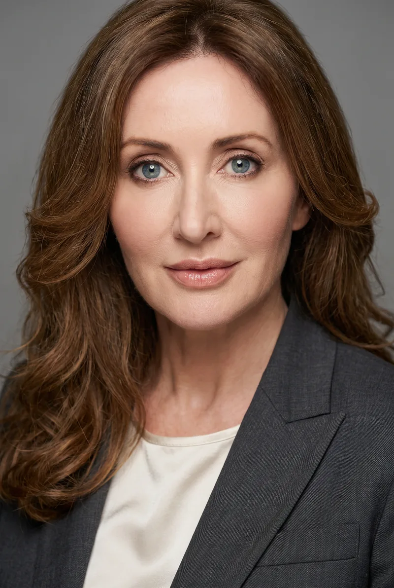 AI-generated portrait of Marina Prior, keynote speaker