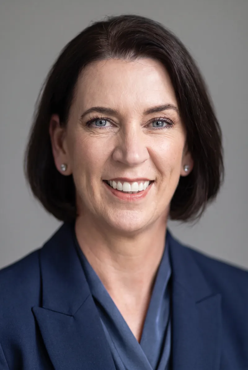 AI-generated portrait of Marise Maechler, keynote speaker