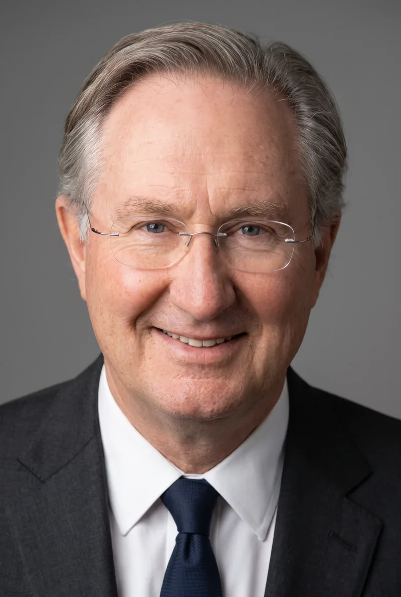 AI-generated portrait of Martin Butler, keynote speaker