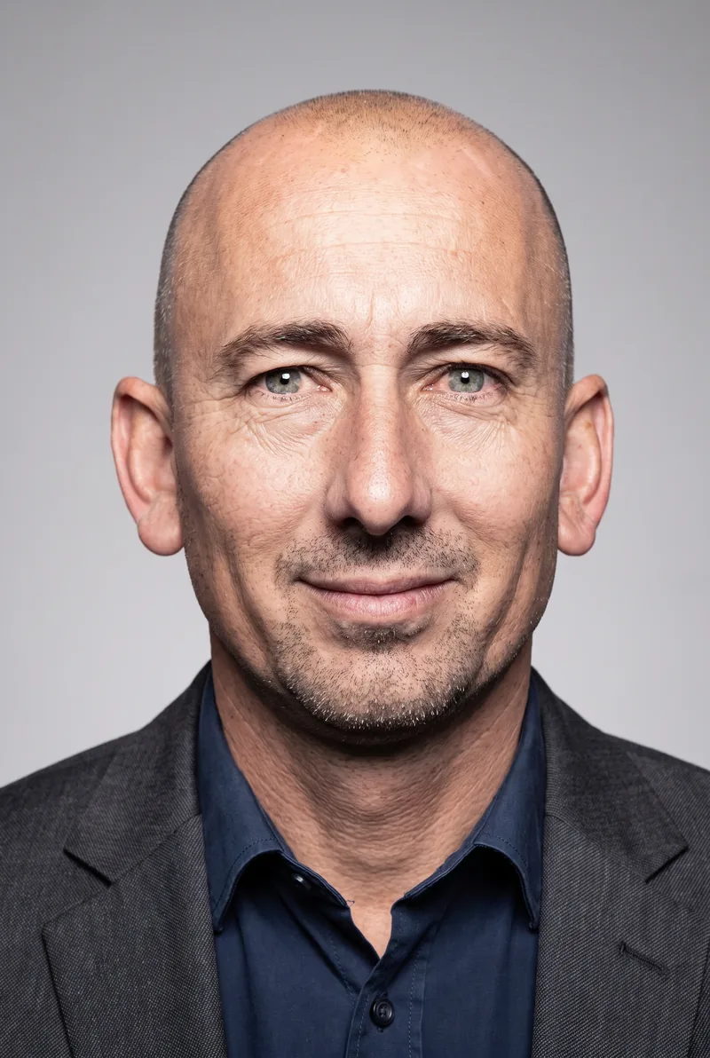 AI-generated portrait of Matt Formston AM, keynote speaker