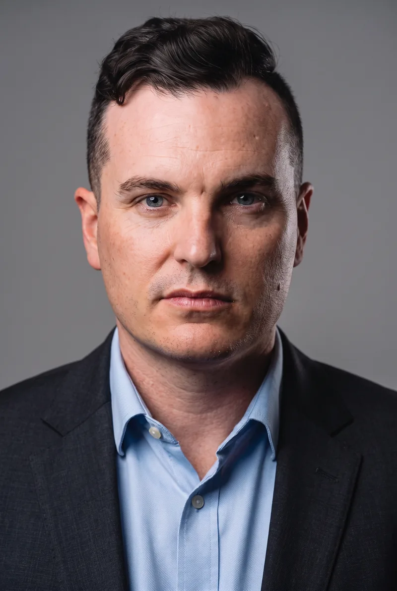 AI-generated portrait of Matt Tarrant, keynote speaker