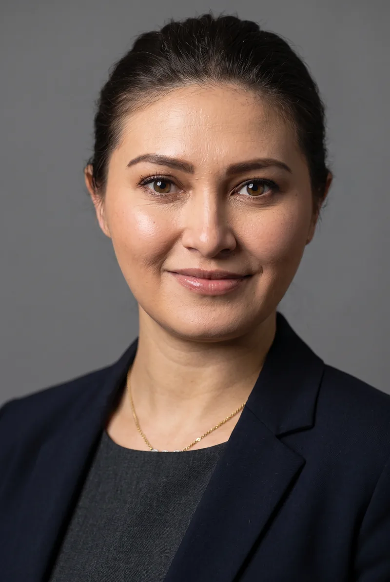 AI-generated portrait of Melissa Wu, keynote speaker