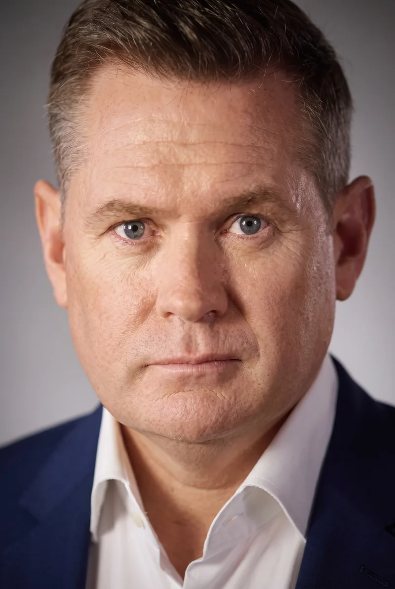 AI-generated portrait of Michael Usher, keynote speaker