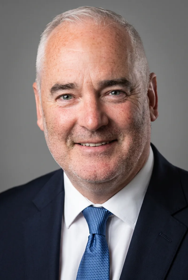 AI-generated portrait of Mike Lough, keynote speaker