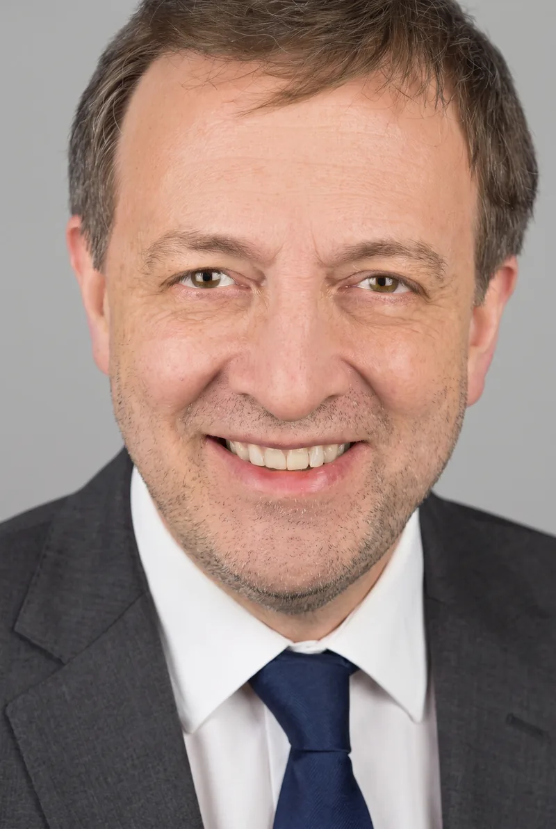 AI-generated portrait of Misha Glenny, keynote speaker