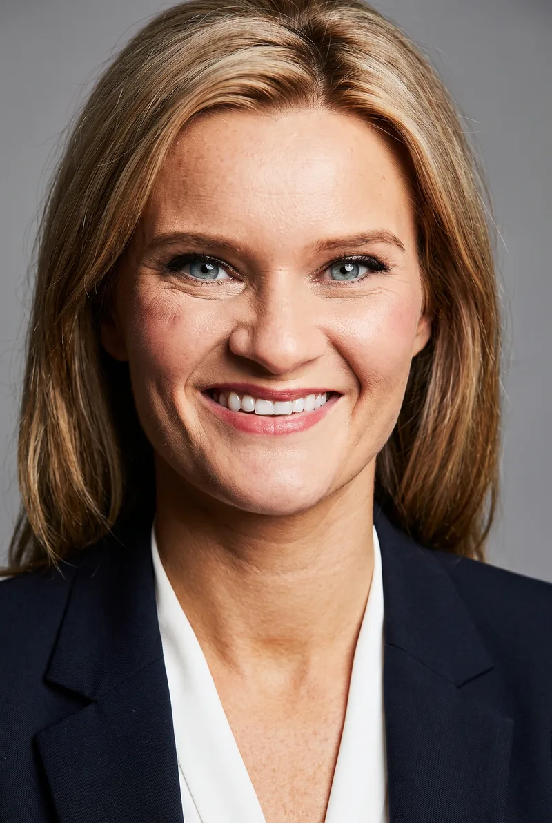 AI-generated portrait of Molly Benjamin, keynote speaker