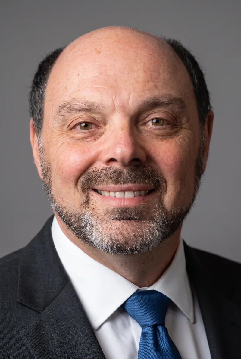 AI-generated portrait of Morris Misel, keynote speaker