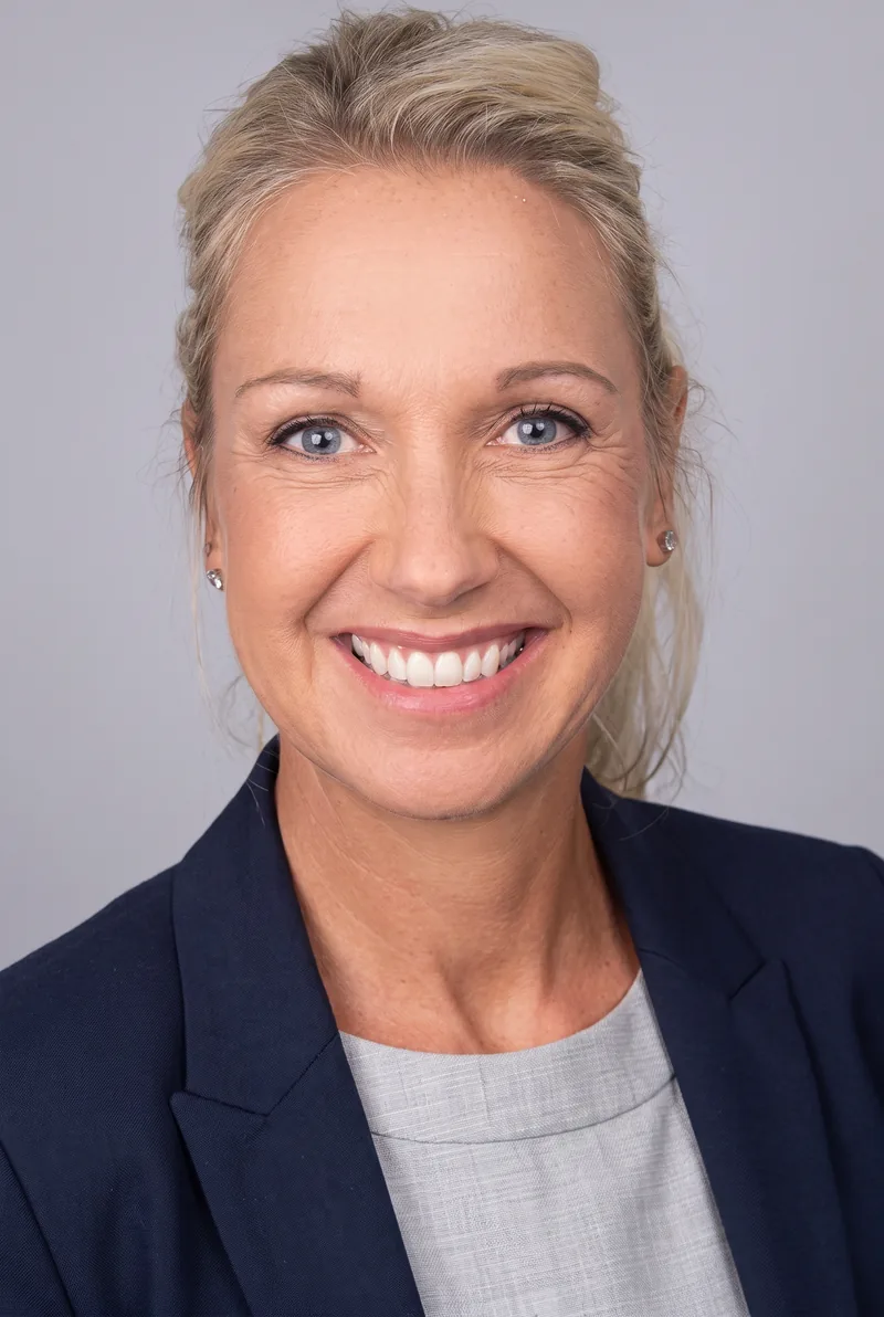 AI-generated portrait of Natalie Waters, keynote speaker