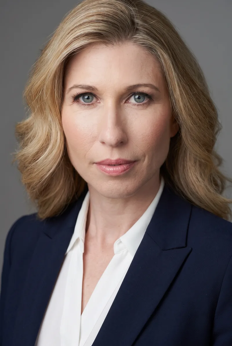AI-generated portrait of Natasha Lester, keynote speaker