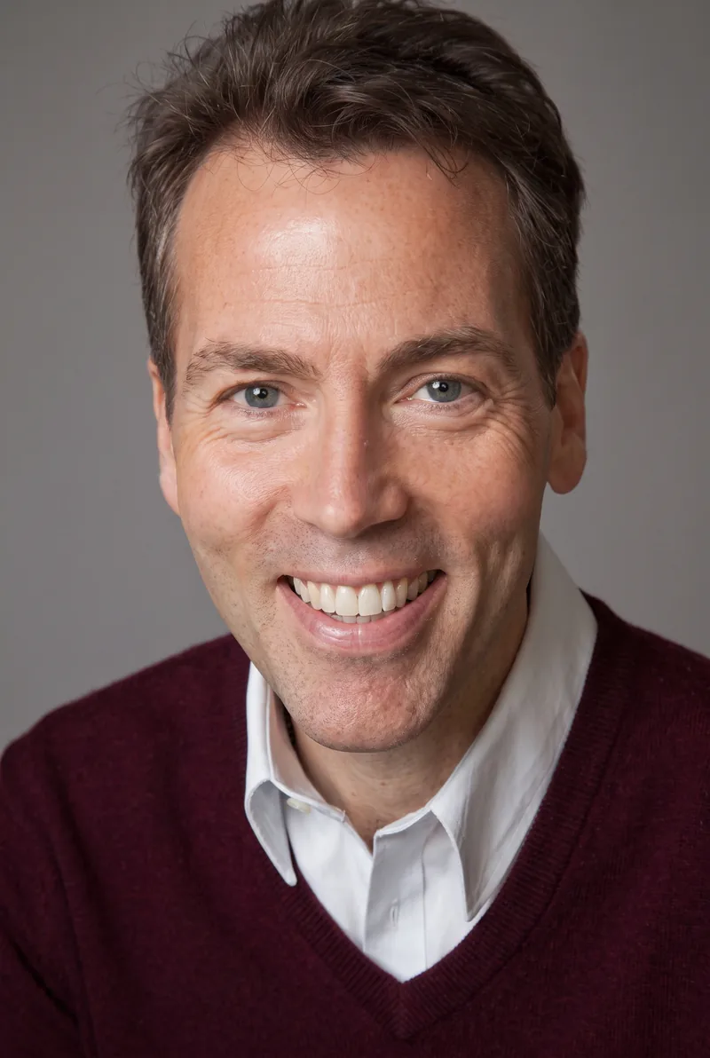 AI-generated portrait of Nelson Aspen, keynote speaker